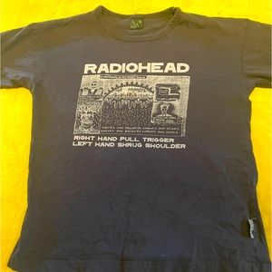 Vintage Radiohead waste t shirt great shape